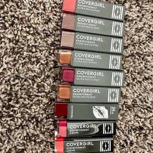Covergirl Exhibitionist lipsticks